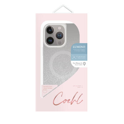 Apple iPhone 15 Pro Max Case Magsafe Charging Featured Silvery Back Surface Coehl Lumino Cover - 4