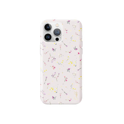 Apple iPhone 15 Pro Max Case Mini Meadow Flowers Patterned Coehl Prairie Cover - 7