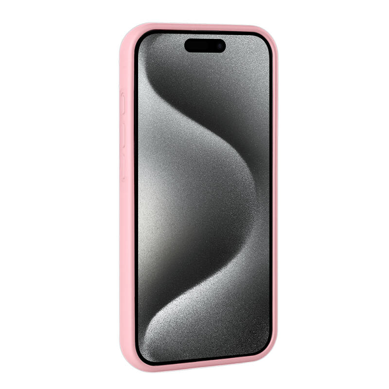 Apple iPhone 15 Pro Max Case Shiny Stone Design Zore Diamond Cover - 14