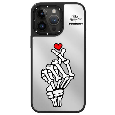 Apple iPhone 15 Pro Max Case Tobias Fonseca Designed Youngkit Mirror Cover - 10