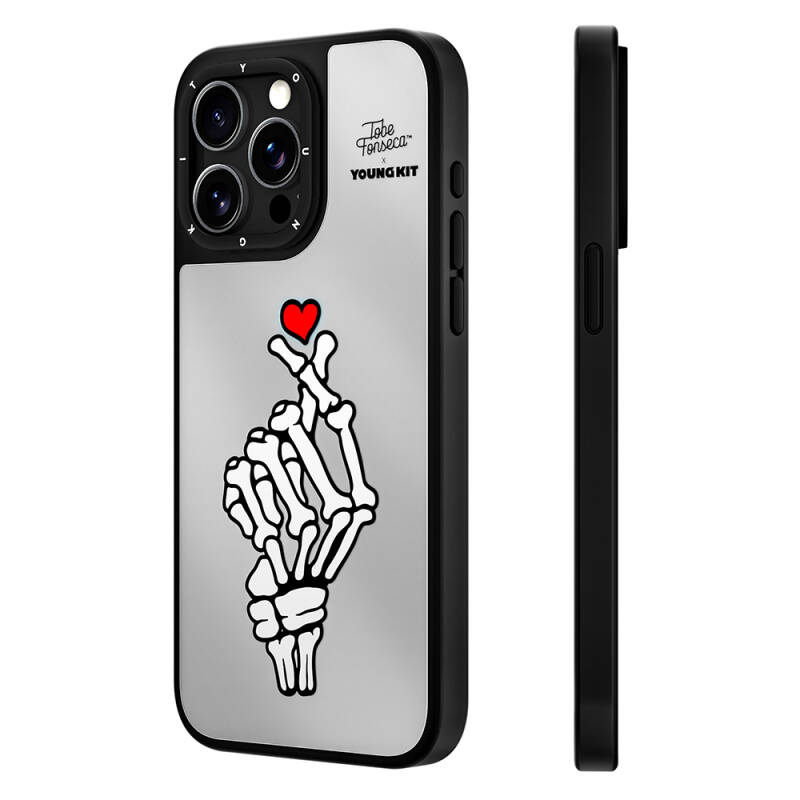 Apple iPhone 15 Pro Max Case Tobias Fonseca Designed Youngkit Mirror Cover - 11