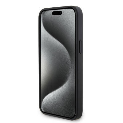 Apple iPhone 15 Pro Max Case U.S. Polo Assn. Original Licensed Leather Stripe Logo Design Cover - 14