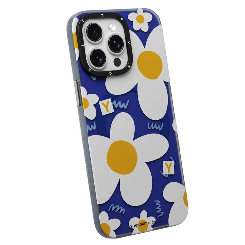 Apple iPhone 15 Pro Max Case with Magsafe Charging Feature Sunshine Design Youngkit Spring Breeze Series Cover - 4