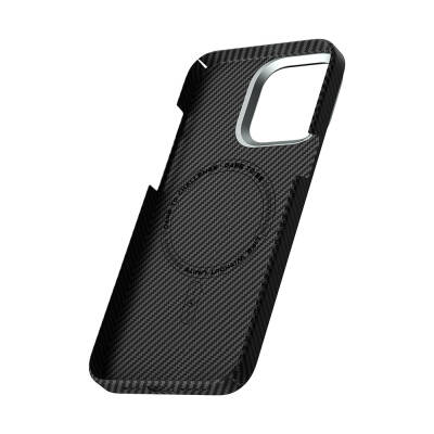 Apple iPhone 15 Pro Max Case Wiwu KJZ-017 Carbon Fiber 600D Explore Cover - 5