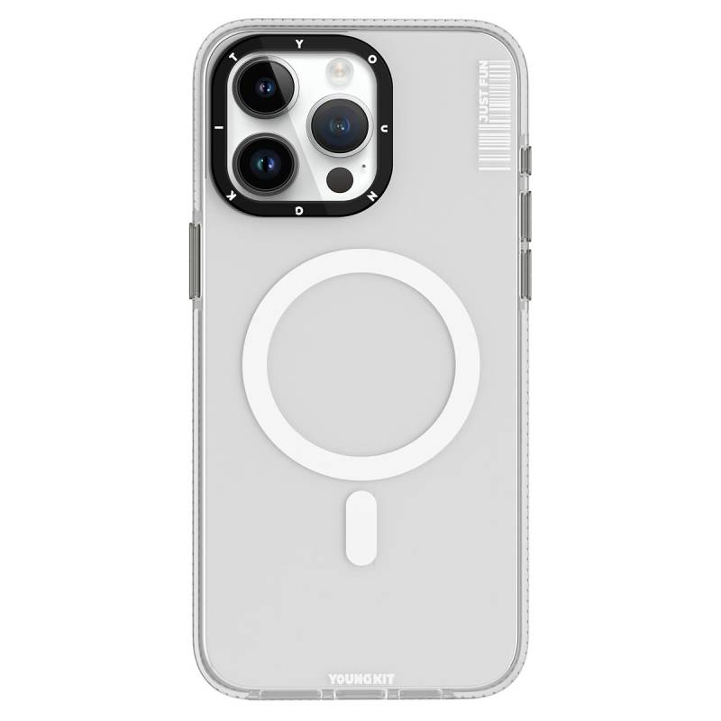 Apple iPhone 15 Pro Max Case YoungKit Crystal Color Series Cover with Magsafe Charging Feature - 2