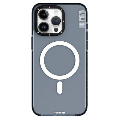 Apple iPhone 15 Pro Max Case YoungKit Crystal Color Series Cover with Magsafe Charging Feature - 3