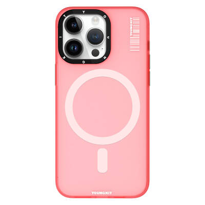 Apple iPhone 15 Pro Max Case Youngkit Hidden Sand Series Cover with Magsafe Charging Feature - 17