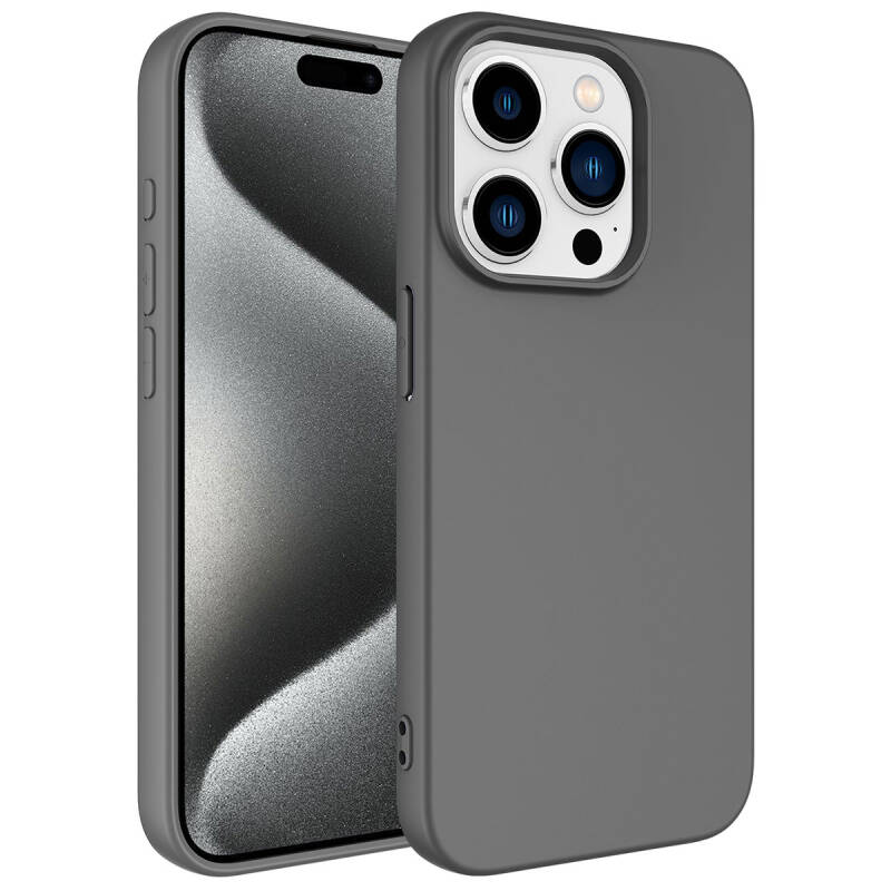 Apple iPhone 15 Pro Max Case Zore LSR Launch Cover - 15