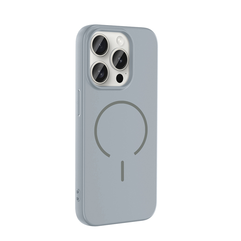 Apple iPhone 15 Pro Max Case Zore Meta Cover with M-safe Charging Feature - 14