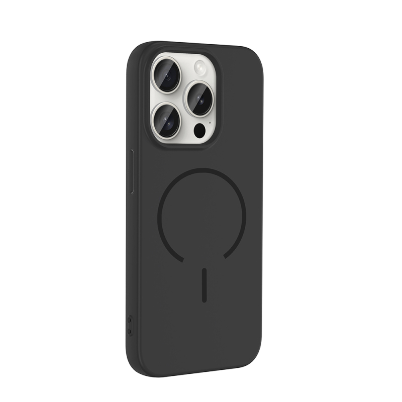 Apple iPhone 15 Pro Max Case Zore Meta Cover with M-safe Charging Feature - 15