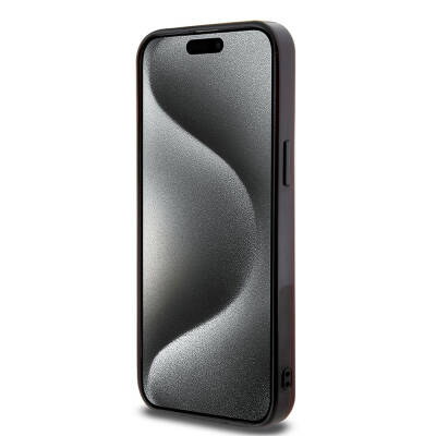 Apple iPhone 15 Pro Max Kılıf AMG Orjinal Lisanslı Magsafe Şarj Özellikli Transparan Timeless Kapak - 5