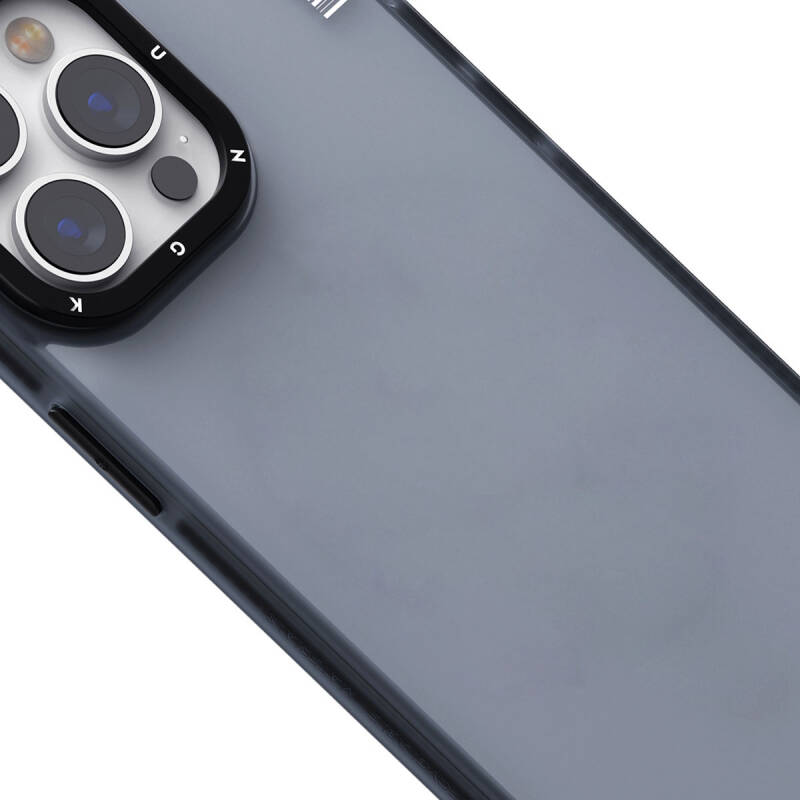 Apple iPhone 15 Pro Max Kılıf Buzlu Mat Tasarım Youngkit Colored Sand Serisi Kapak - 2