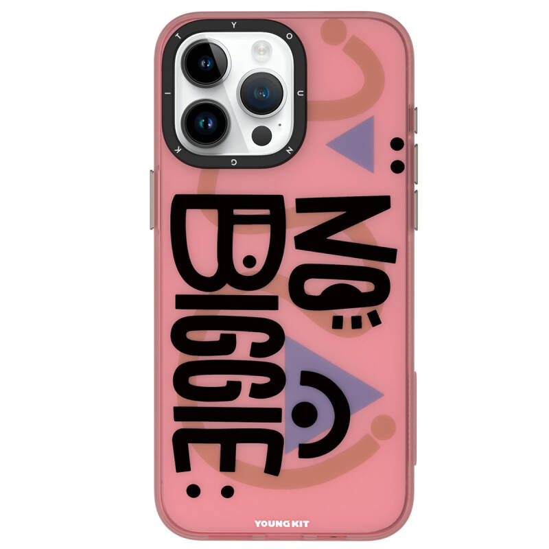 Apple iPhone 15 Pro Max Kılıf Desenli Youngkit Happy Hearth Serisi Kapak - 1