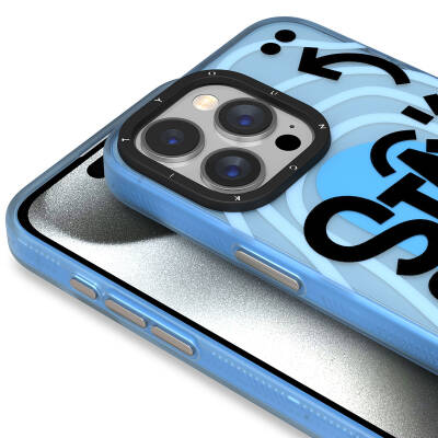Apple iPhone 15 Pro Max Kılıf Desenli Youngkit Happy Hearth Serisi Kapak - 6
