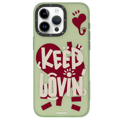 Apple iPhone 15 Pro Max Kılıf Desenli Youngkit Happy Hearth Serisi Kapak - 7