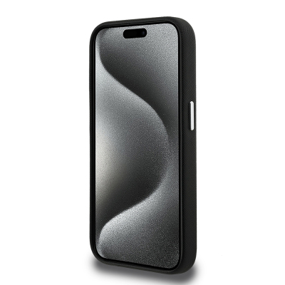 Apple iPhone 15 Pro Max Kılıf Karl Lagerfeld Orjinal Lisanslı K&C Heads Pin Kapak - 7