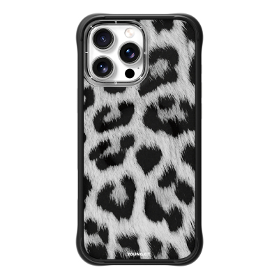 Apple iPhone 15 Pro Max Kılıf M-safe Şarj Özellikli Youngkit Leopard Serisi Kapak - 2