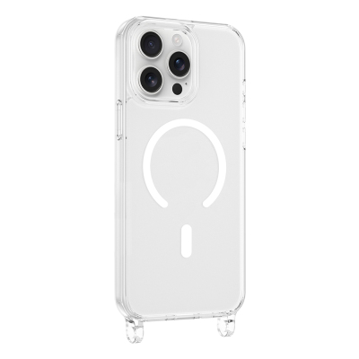 Apple iPhone 15 Pro Max Kılıf M-safe Şarj Özellikli Zore X-Rop Kapak - 3