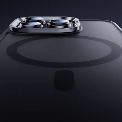 Apple iPhone 15 Pro Max Kılıf Magsafe Şarj Özellikli Benks Mist Protective Kapak - 13