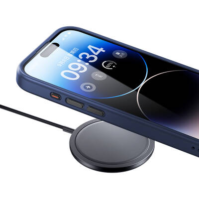 Apple iPhone 15 Pro Max Kılıf Magsafe Şarj Özellikli Benks Mist Protective Kapak - 22