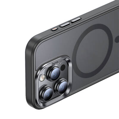 Apple iPhone 15 Pro Max Kılıf Magsafe Şarj Özellikli Benks Mist Protective Kapak - 24