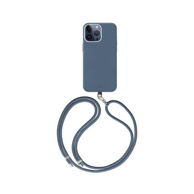 Apple iPhone 15 Pro Max Kılıf Magsafe Şarj Özellikli Soft Arka Yüzey Askı İpli Coehl Muse Kapak - 1