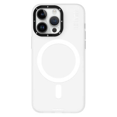 Apple iPhone 15 Pro Max Kılıf Magsafe Şarj Özellikli Youngkit Hidden Sand Serisi Kapak - 14