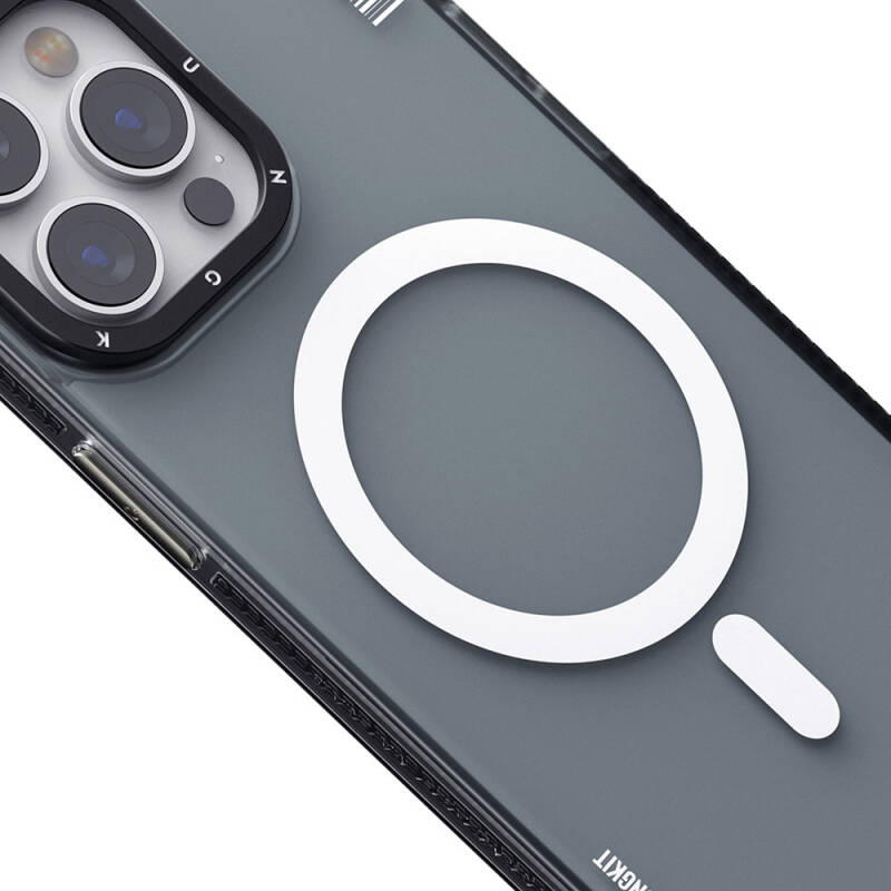 Apple iPhone 15 Pro Max Kılıf Magsafe Şarj Özellikli Youngkit Jiansha Serisi Kapak - 4