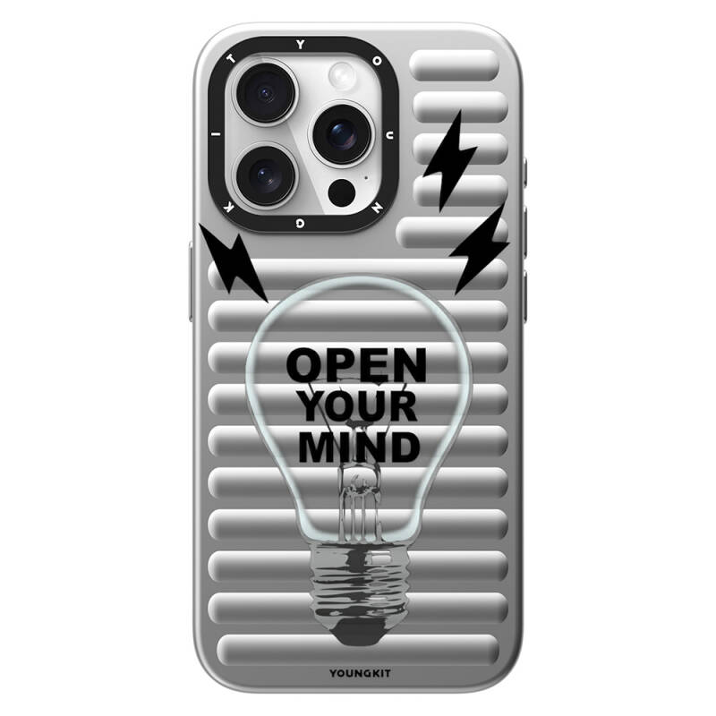 Apple iPhone 15 Pro Max Kılıf Magsafe Şarj Özellikli Youngkit Open Mind Serisi Kapak - 2