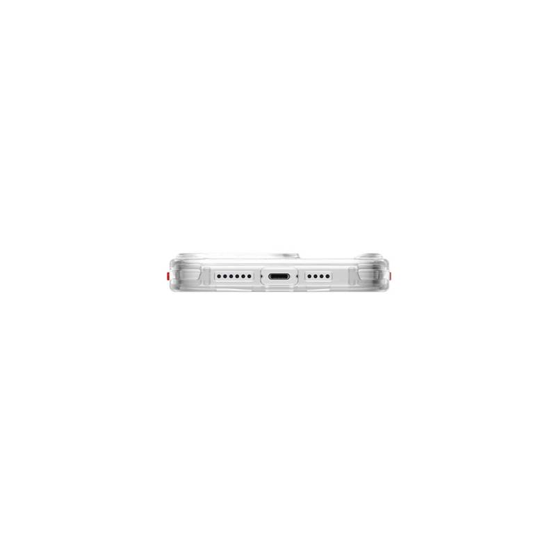 Apple iPhone 15 Pro Max Kılıf SkinArma Şeffaf Airbag Tasarımlı Saido Kapak