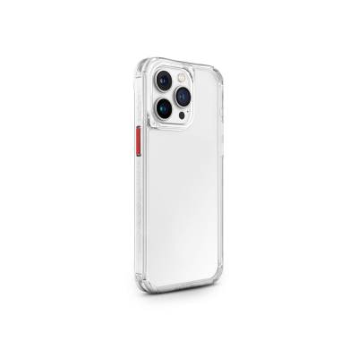 Apple iPhone 15 Pro Max Kılıf SkinArma Şeffaf Airbag Tasarımlı Saido Kapak - Thumbnail
