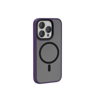 Apple iPhone 15 Pro Max Kılıf Wiwu FGG-011 Magsafe Şarj Özellikli Kamera Korumalı Kapak - 5
