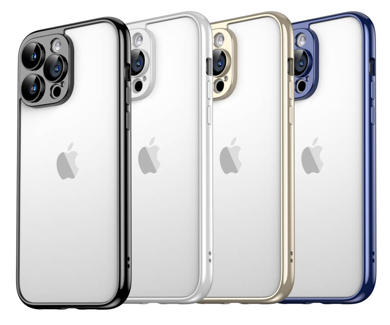 Apple iPhone 15 Pro Max Kılıf Zore Kamera Korumalı Bontez Bumper - 5