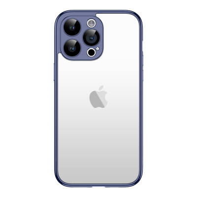 Apple iPhone 15 Pro Max Kılıf Zore Kamera Korumalı Bontez Bumper - 9