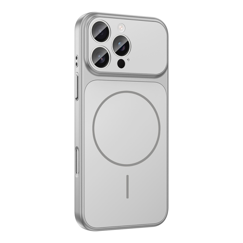 Apple iPhone 15 Pro Max Kılıf Zore M-Safe Şarj Özellikli Kamera Korumalı Formen Kapak - 11
