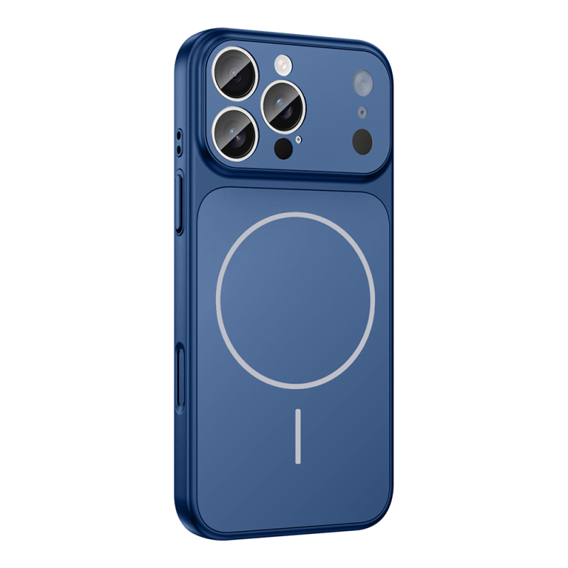 Apple iPhone 15 Pro Max Kılıf Zore M-Safe Şarj Özellikli Kamera Korumalı Formen Kapak - 12