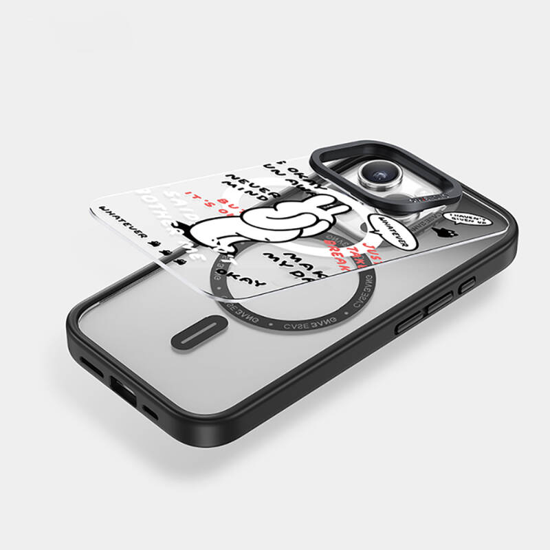 Apple iPhone 15 Pro Max Magsafe Şarj Özellikli Casebang Chill Out Serisi Mıknatıslı Arka Panel - 4