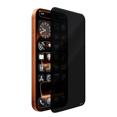 Apple iPhone 15 Pro Max Mohseven M6 Privacy Temperli Cam Ekran Koruyucu + Kolay Uygulama Aparatı - 1