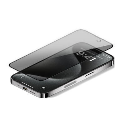 Apple iPhone 15 Pro Max Wiwu iPrivacy HD Anti-Peep Ekran Koruyucu - 3
