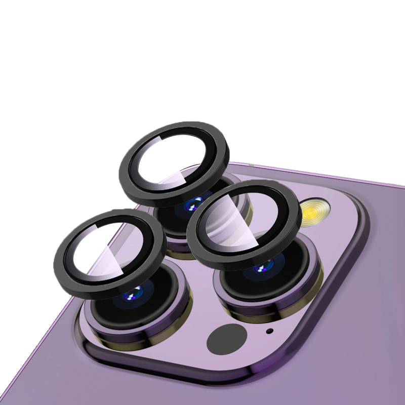 Apple iPhone 15 Pro Max Zore CL-12 Premium Safir Kamera Lens Koruyucu