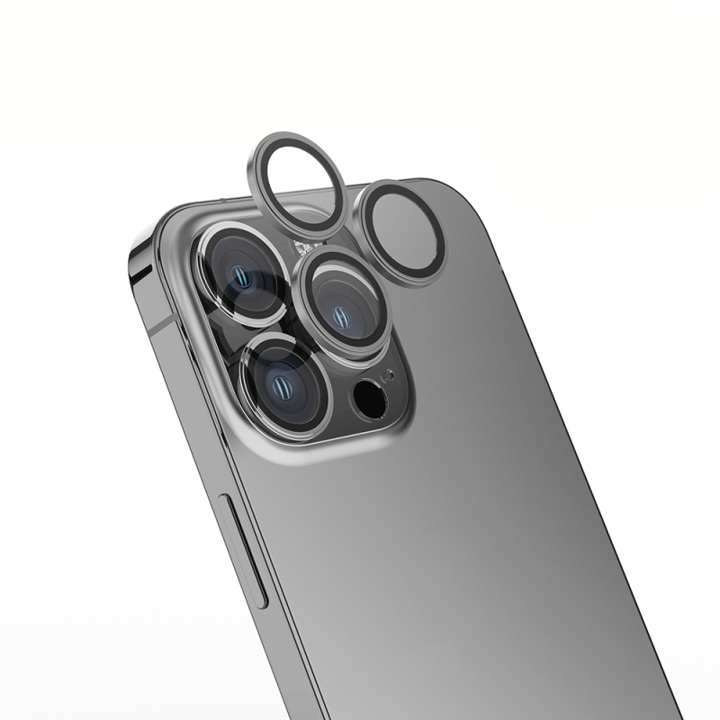 Apple iPhone 15 Pro Max Zore Mikro Kamera Lens Koruyucu - 2