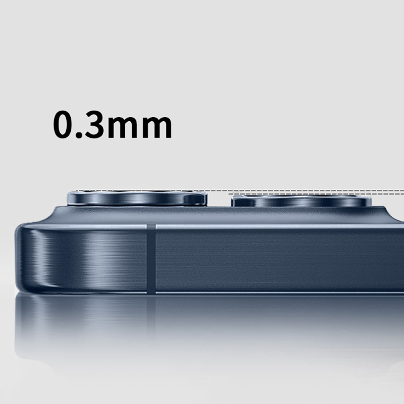 Apple iPhone 15 Pro Max Zore Mikro Kamera Lens Koruyucu - 19