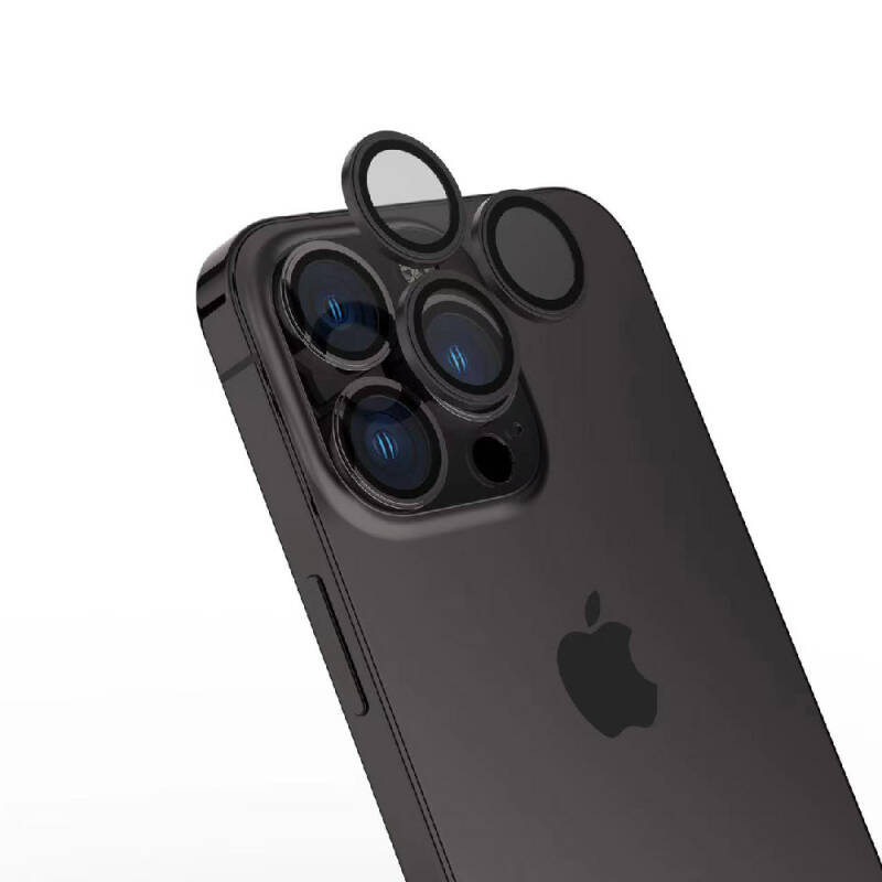 Apple iPhone 15 Pro Max Zore Safir CL-15 Anti-Fingerprint and Anti-Reflective Camera Lens Protector - 2