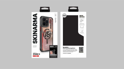 Apple iPhone 15 Pro SkinArma Magsafe Şarj Özellikli Sticker Yapıştırmalı Drift Kapak - 11