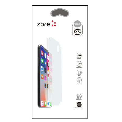 Apple iPhone 15 Pro Zore Mat Zum Body Back Protector - 2