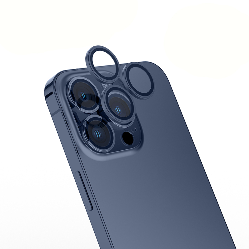Apple iPhone 15 Pro Zore Mikro Kamera Lens Koruyucu - 1