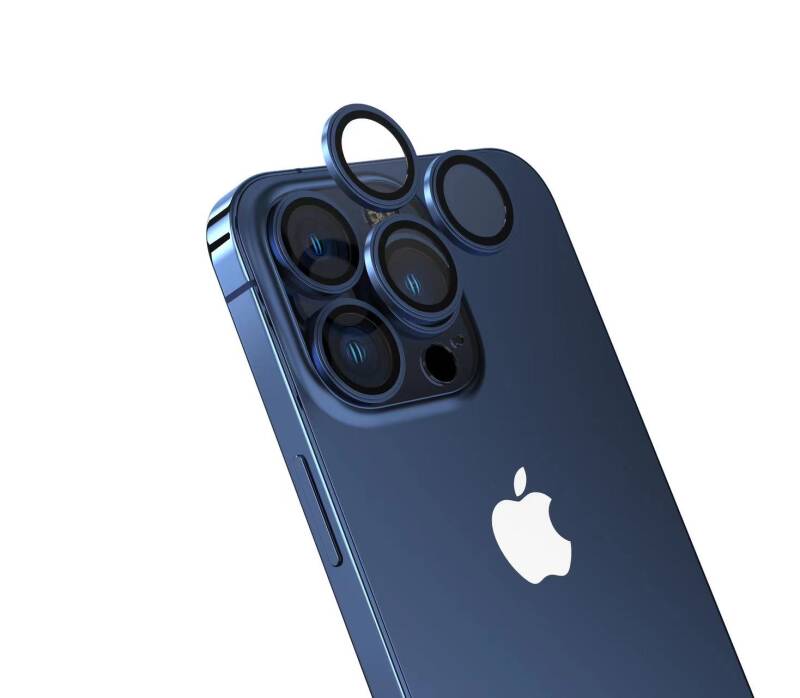 Apple iPhone 15 Pro Zore Safir CL-15 Anti-Fingerprint and Anti-Reflective Camera Lens Protector - 4