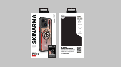 Apple iPhone 15 SkinArma Magsafe Şarj Özellikli Sticker Yapıştırmalı Drift Kapak - 11