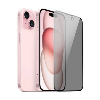 Apple iPhone 15 Wiwu iPrivacy HD Anti-Peep Ekran Koruyucu - 3