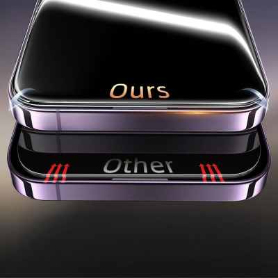 Apple iPhone 15 Zore 2.5D Oliv HD Temperli Cam Ekran Koruyucu + Kolay Uygulama Aparatı - 3